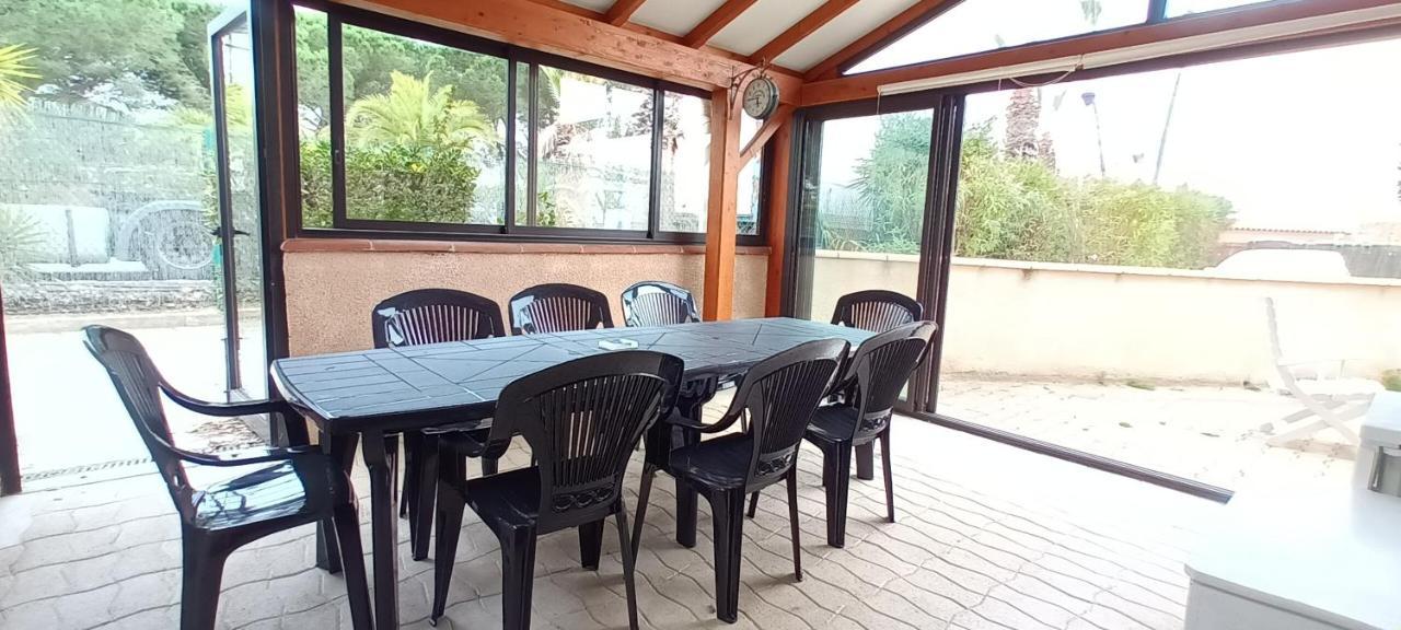Patios De La Mer Villa A 200 M De La Plage- Clim - Wifi - Parking Saint-Cyprien Kültér fotó