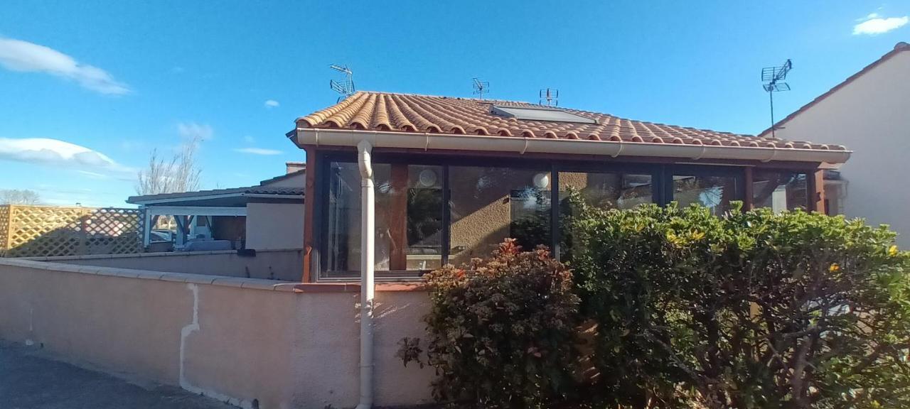 Patios De La Mer Villa A 200 M De La Plage- Clim - Wifi - Parking Saint-Cyprien Kültér fotó
